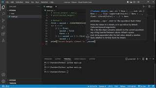 Find Second Largest Number in List || Second Highest Number in python Net Worth