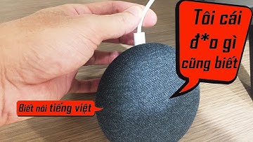 Hướng dẫn cài đặt tiếng Việt cho loa Google Home Mini
