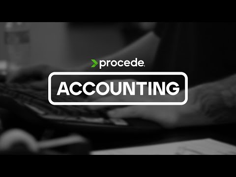 Why Procede? - Accounting