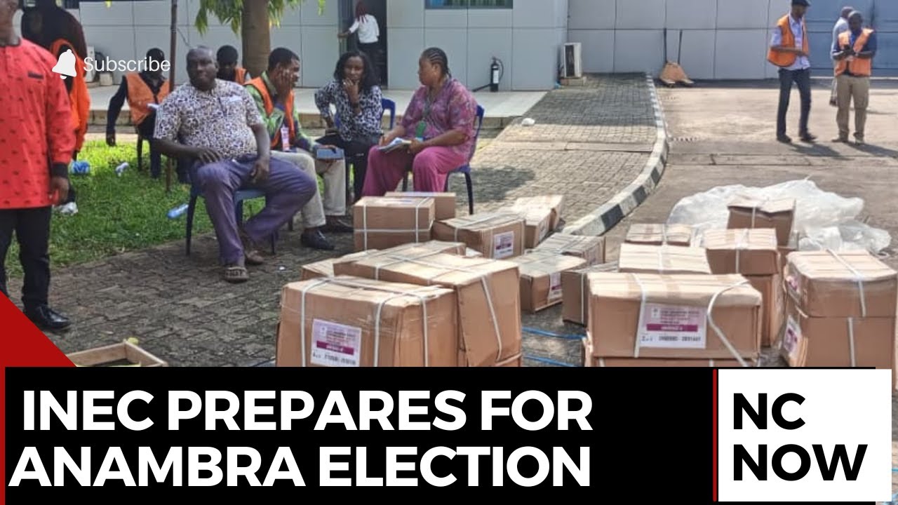 INEC Begins Distribution of Election Materials in Anambra Ahead of Saturday’s Poll