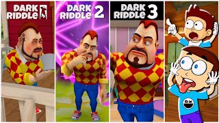 Dark Riddle 1, 2, 3 Whos Is Best ? Shiva And Kanzo Gameplay