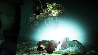 The Witcher 3 Hearts of Stone: The Toad Prince Boss Fight (4K 60fps)