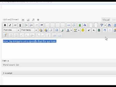 how-to-change-font-and-create-tables-in-tinyMCE-advanced.mp4
