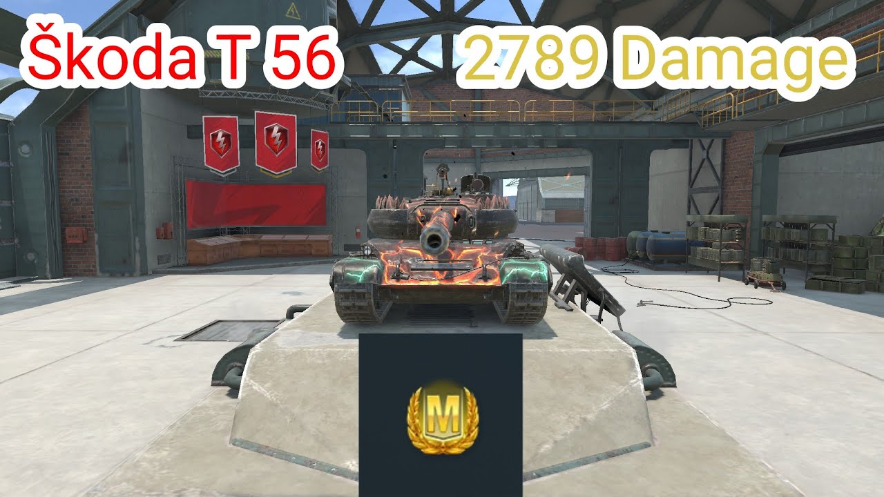 I Got Mastery Badge: Ace Tanker in Škoda T 56.