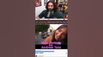 Andrew Tate and #Hasanabi react to NYC Public interviews I filmed. #andrewtate #hasanabiclips #tate