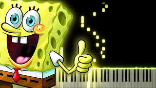 SpongeBob SquarePants Intro Piano Tutorial screenshot 4