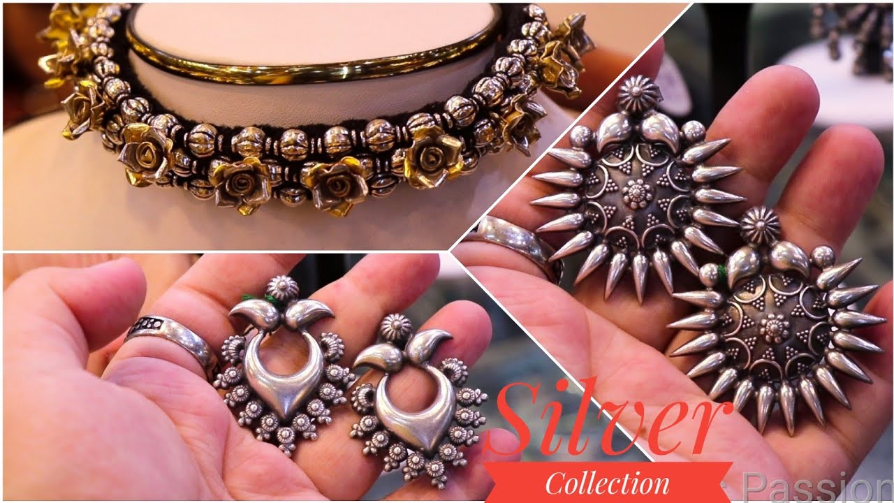 দূর্গাপূজা স্পেশাল সিলভার জুয়েলারী কালেকশন/Durga Puja Special Silver Jewellery Collection ❤️