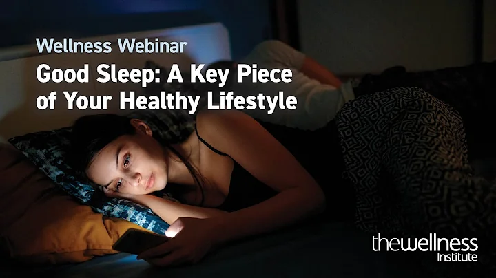 Good Sleep  A Key Piece of Your Healthy Lifestyle