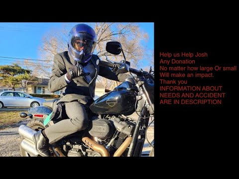 GOFUNDME *Please Help Josh* Motorcycle Hit and Run accident - YouTube