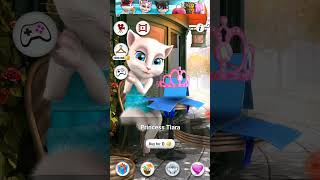 I played talking angela new version. but it was scary.