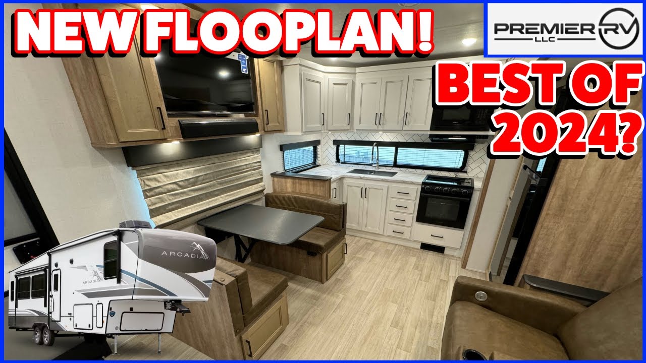 NEW HalfTon Towable Couples Fifth Wheel! Arcadia Super Lite 242SLMD