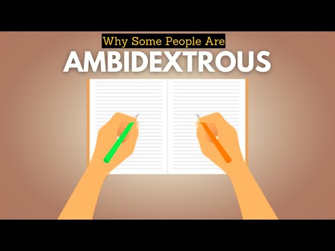 Vídeo: L'ambidexteritat pot ser un substantiu?