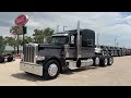 302&quot; wheelbase!   4 axle 2024 Peterbilt 389 Seminole paint!  78&quot; Standup Sleeper.