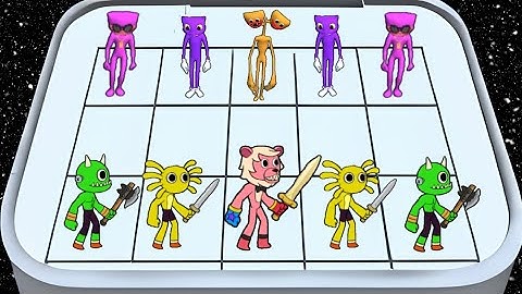 Merge Master Poppy Playtime Vs Merge Monster Rainbow Friends Max Level Gameplay