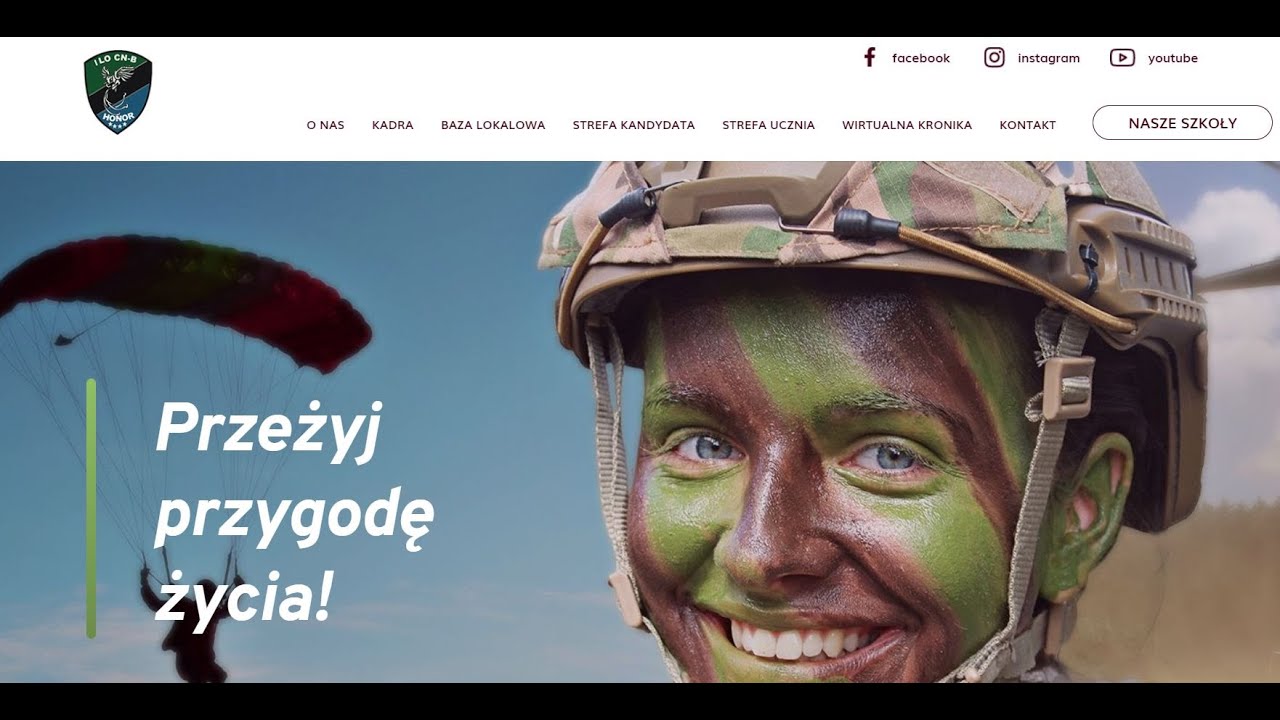 I LO CN-B im. Polskich Spadochroniarzy w Białymstoku - zapraszamy do naszej szkoły