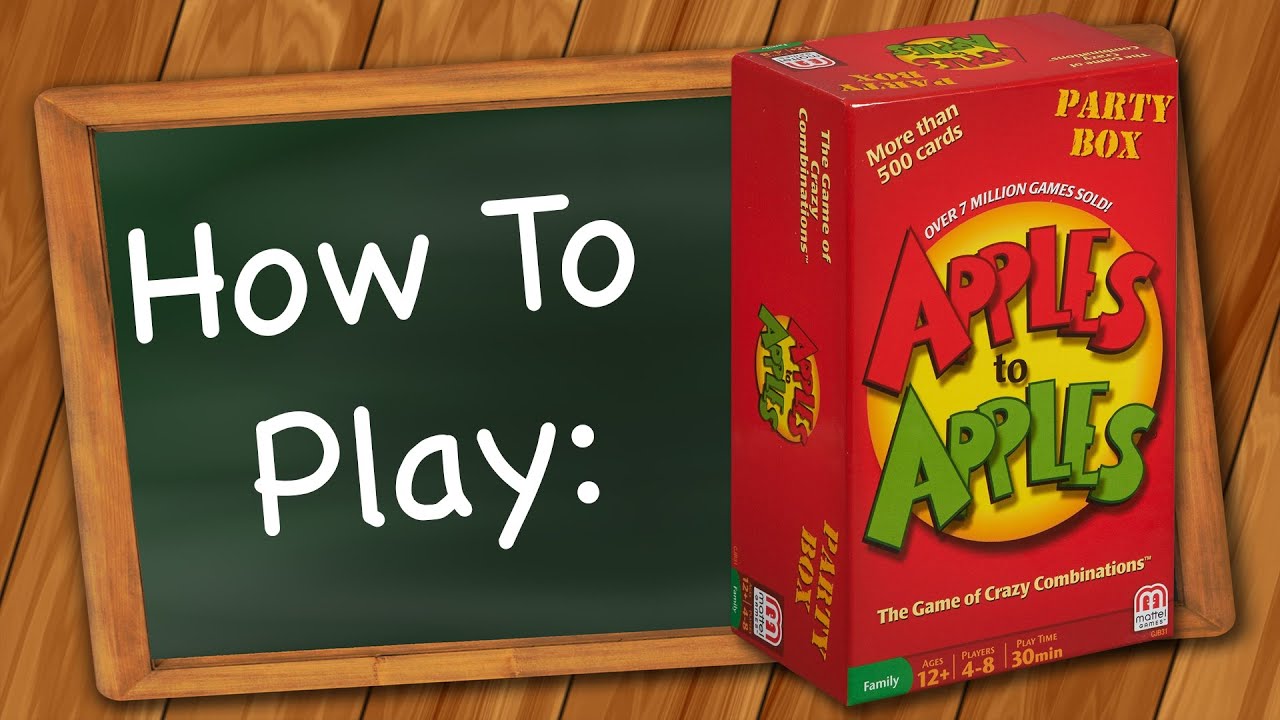 How To Play Apples To Apples Youtube