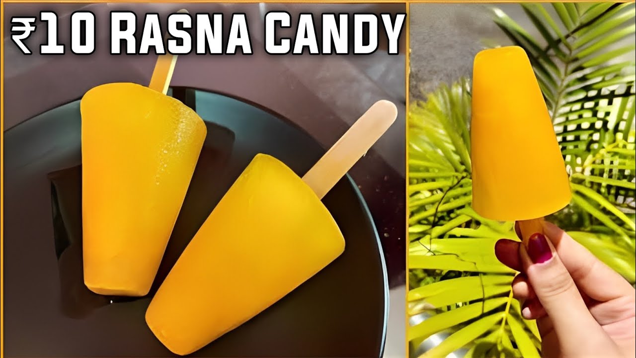 Ice Rasna Mango Rasna Ice Candy Recipe | Ice Cream Recipe - YouTube