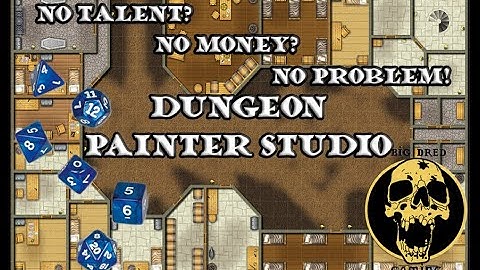Simple Fantasy Map Making | Dungeon Painter Studio Tutorial