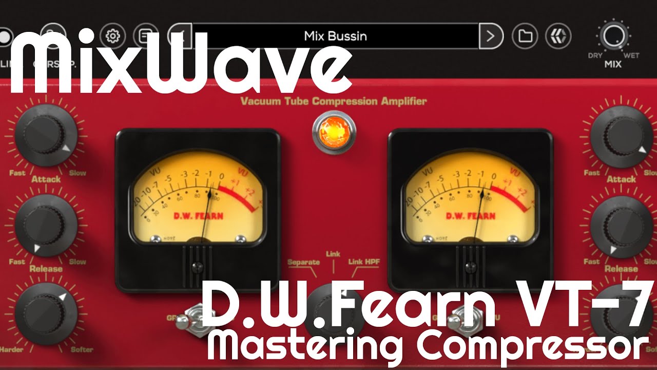 D.W.Fearn VT-7 Mastering Compressor by MixWave (No Talking)
