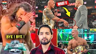 Roman Reigns Emotional Goodbye😥....New Undisputed Championship, The Rock Secret WWE RAW Highlights