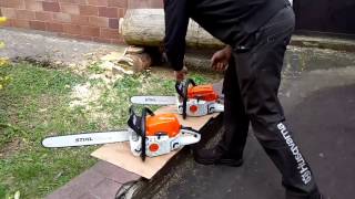 Chainsaw STIHL MS 261 C-M versus Chainsaw STIHL MS 391