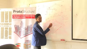 Prota software training on structural analysis of steel structures in Rwanda Nziza Training Academy