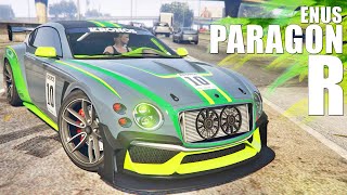 Enus Paragon R | PODIUM VEHICLE | Best Customization Paint Job Guide - GTA ONLINE
