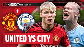 Manchester United 0-3 Manchester City | LIVE STREAM Watchalong