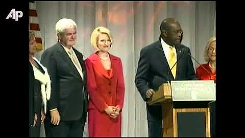 Herman Cain Endorses Gingrich