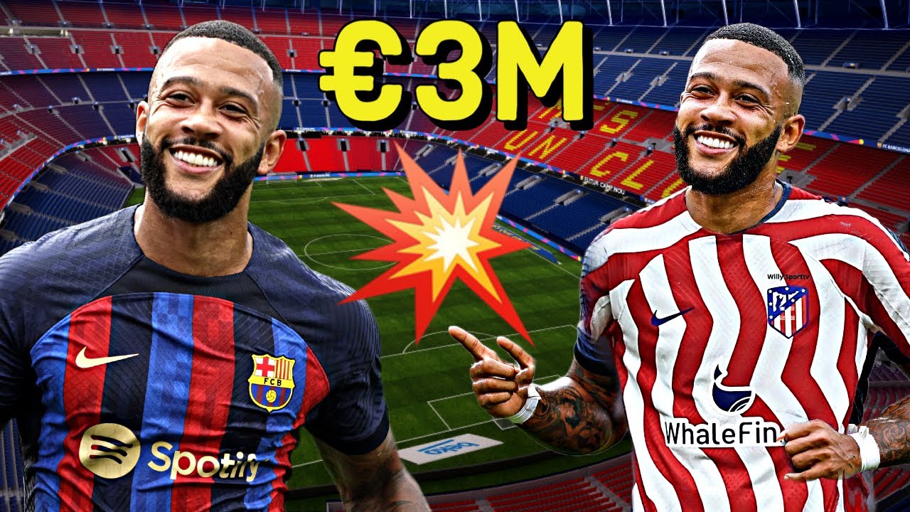 💥MEMPHIS DEPAY will join ATLÉTICO MADRID for 3M💥