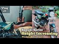 How To Increase Front & Back Shock Absorbers Height | Suzuki Series | Malayalam | Vlog 21