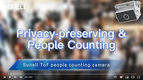 Sunell ToF People Counting Camera