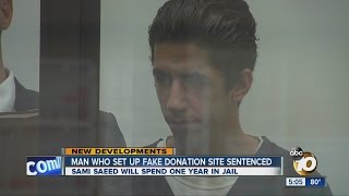 Man who created fake donation website for slain Escondido officer sentenced