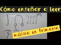 Método fácil y divertido para enseñar a leer música en Primaria