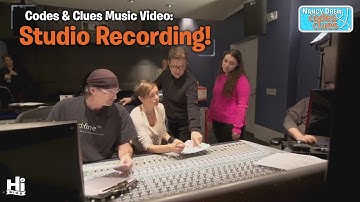 Nancy Drew: Codes and Clues Theme Song Studio Recording Session | Hi Kids