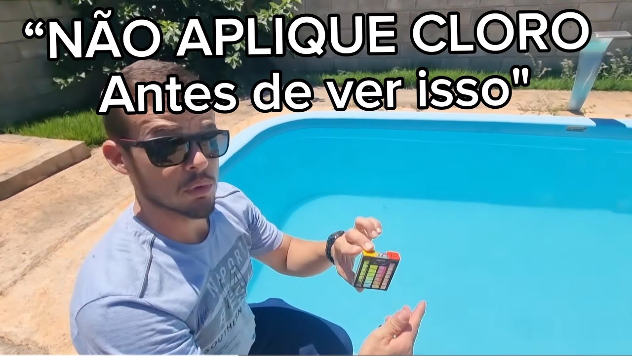 “Antes de jogar cloro na piscina, veja ISSO (pH, cloro e alcalinidade na prática)