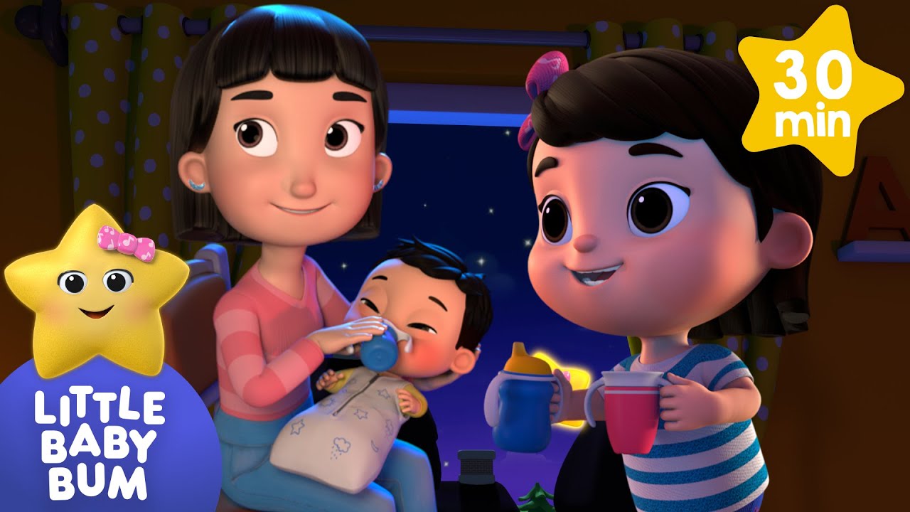 Twinkle Twinkle Milk Song KARAOKE! BEST OF LITTLE BABY BUM Sing