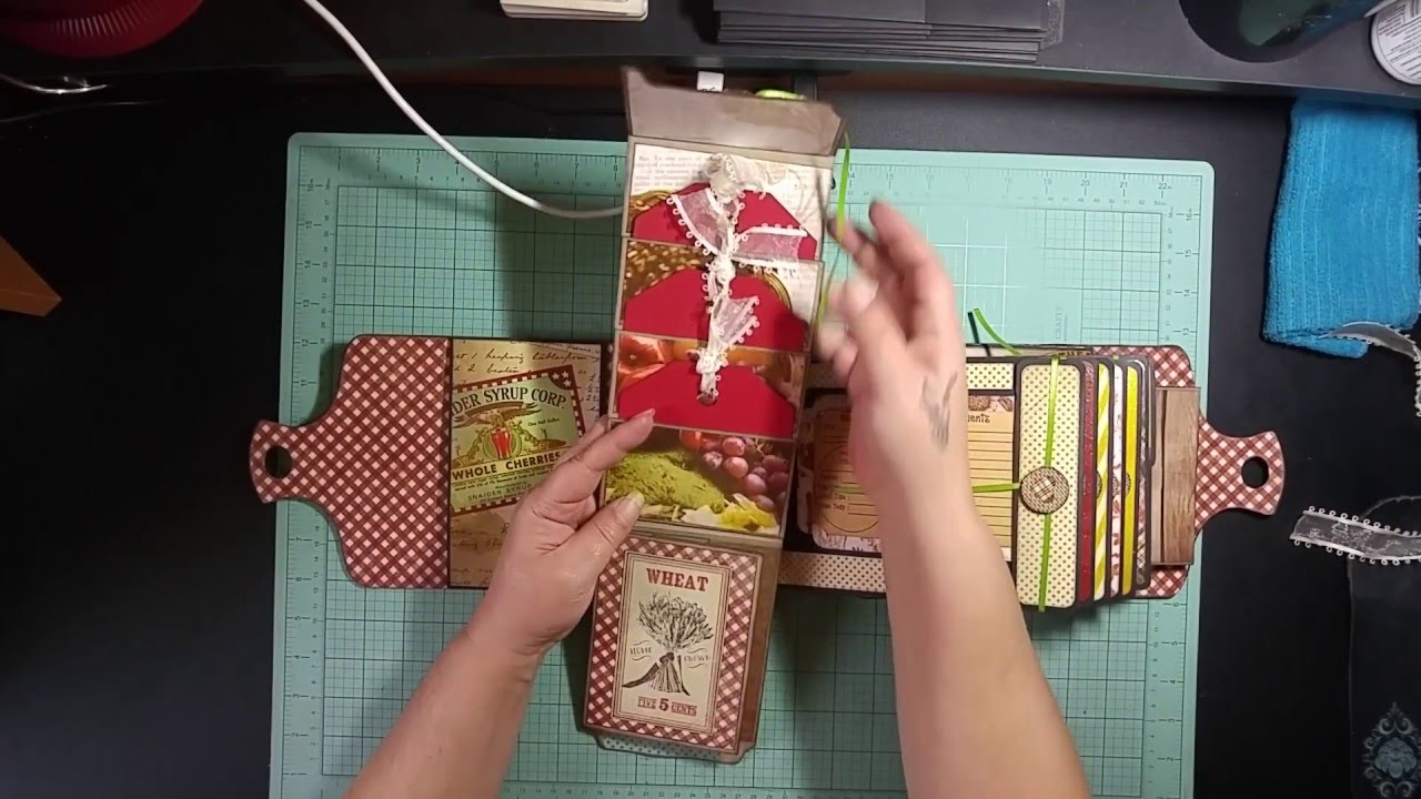 Cutting Board Recipe Book Holder Cutting Board Recipe Book Holder