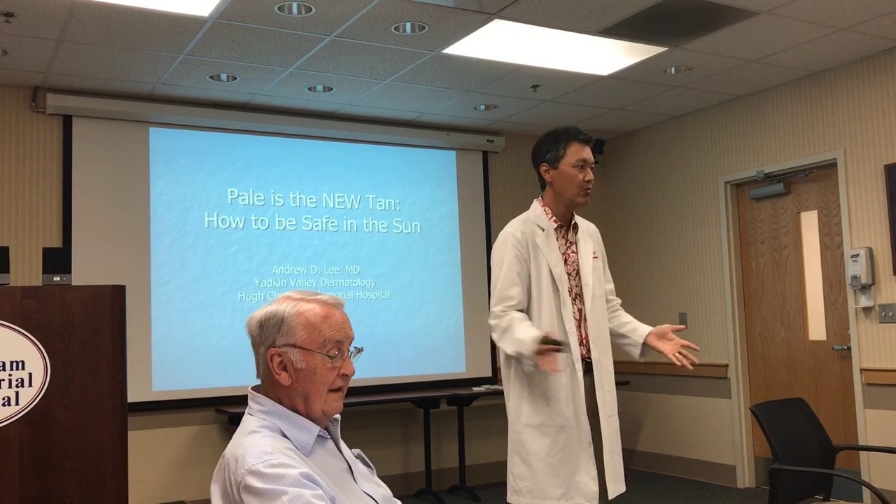 VIDEO: Summer skincare discussed by Andrew Lee of Yadkin Valley Dermatology  during HCMH Leadership Luncheon | The Elkin Tribune