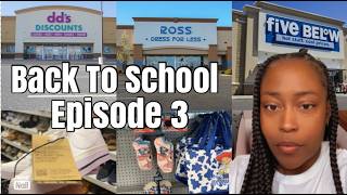 RAW & UNCUT BACK TO SCHOOL SHOPPING WITH 5 KIDS AT 3 STORES 😳