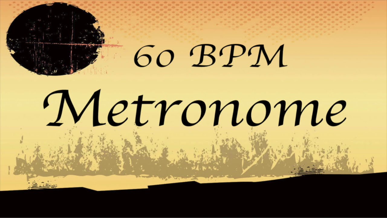 Metronome 60 BPM Music Practice YouTube Metronome 60 BPM Music Practice YouTube