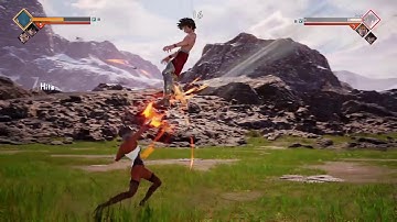 Dash Cancel/Tilt Assist Combo Cancel For Create A Character! #JUMP FORCE!