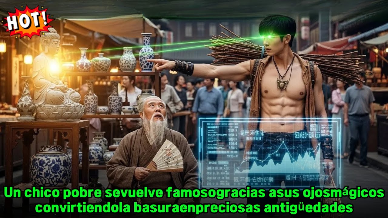 Un chico pobre sevuelve famosogracias asus ojosmágicos convirtiendola basuraenpreciosas antigüedades
