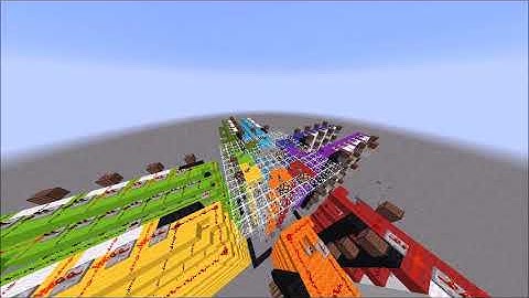 Minecraft 8 Track Music Sequencer ( Värld skapad av FVDisco)