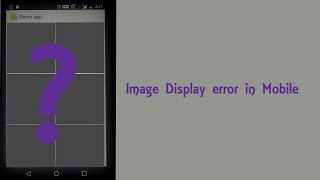Image not showing in Mobile but shows in Android Studio