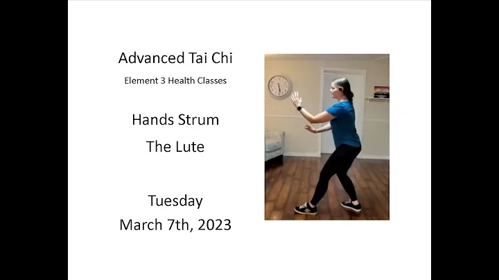 Advanced Tai Chi Class 03/07/23 - Hands Strum the Lute - Element 3 Health
