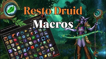 Resto Druid Macros for Mythic+