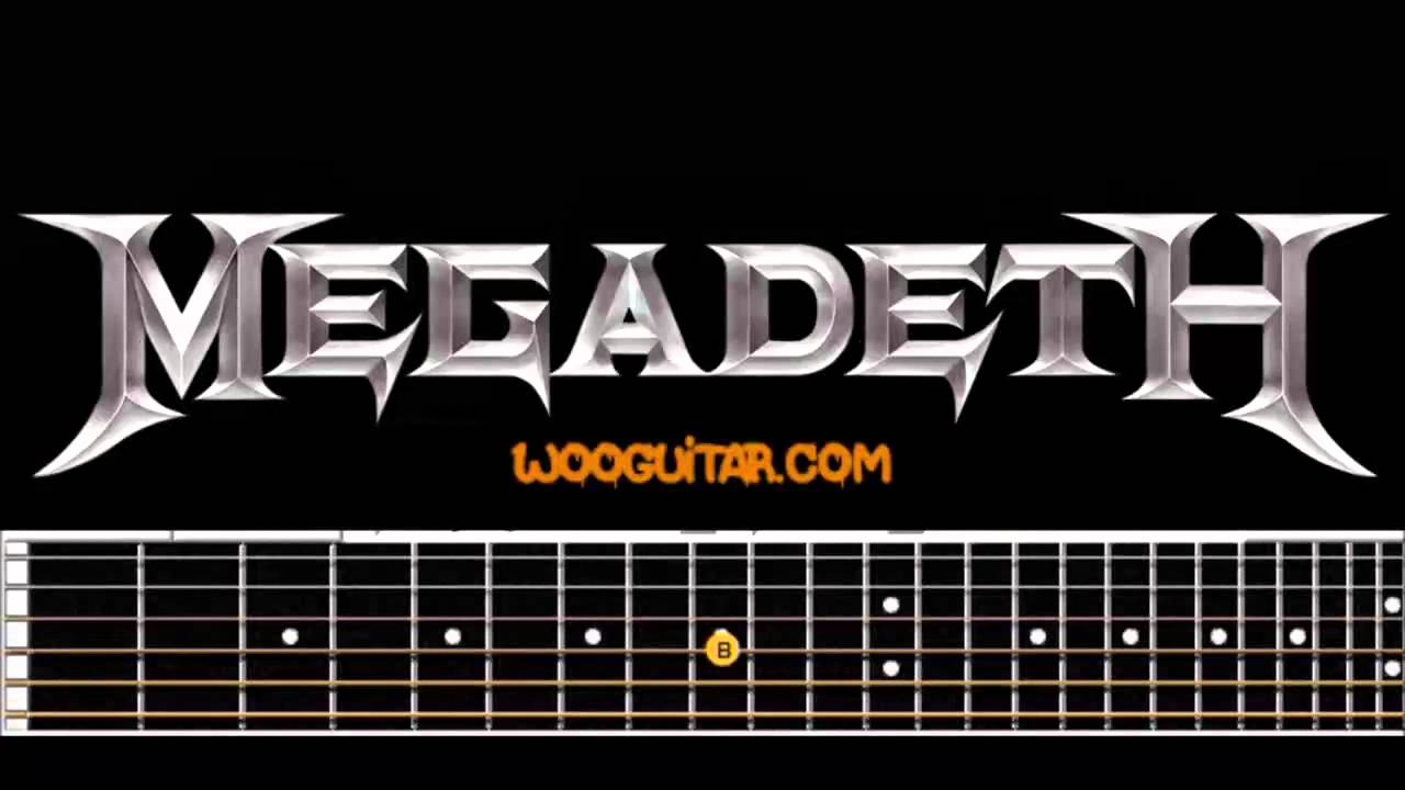 Megadeth Symphony of destruction Guitar Cover Lesson YouTube