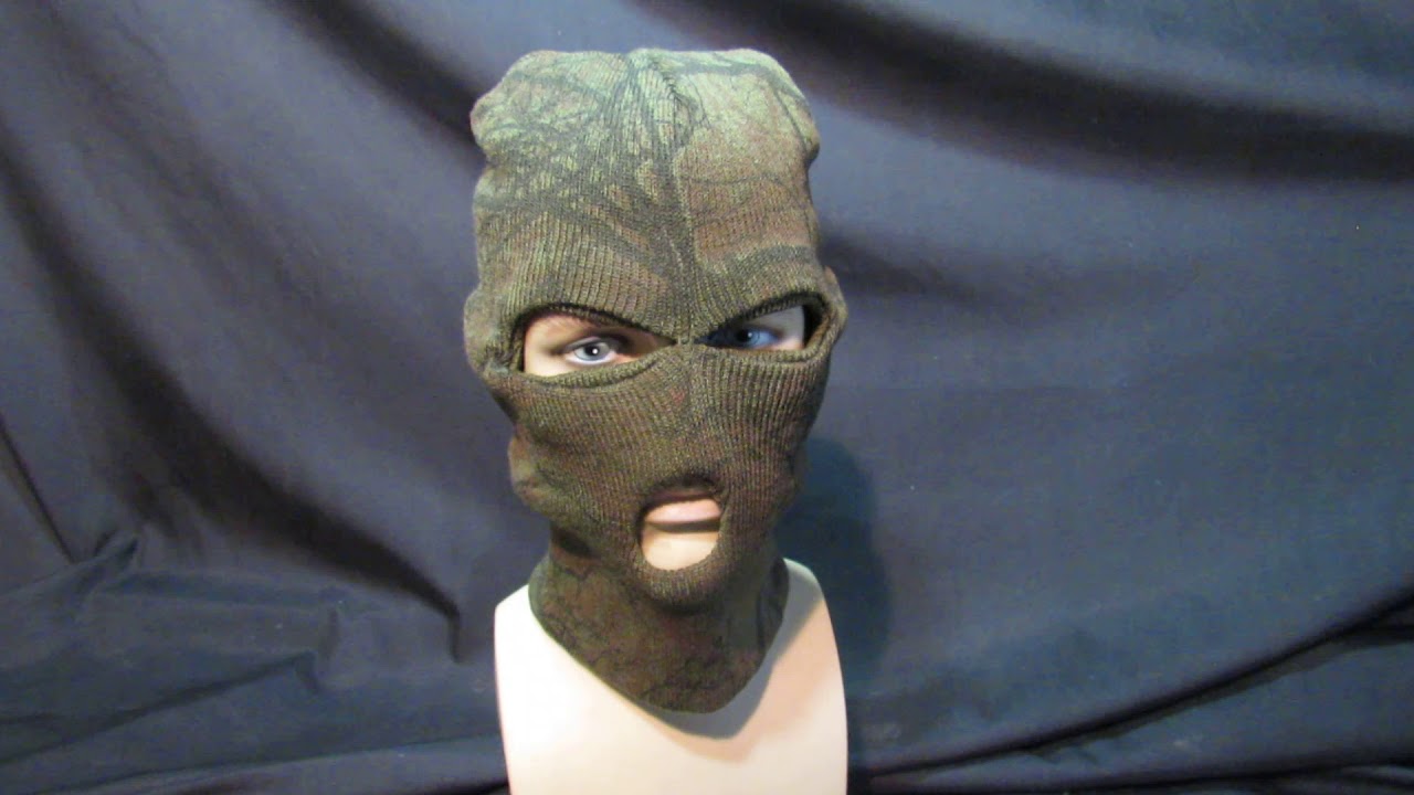 Vintage Camo Ski Mask UK Stock - YouTube