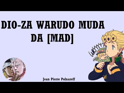 DIO ZA WARUDO MUDA DA MAD YouTube